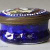 Bilston enamel pill box 'A Mother's Gift', circa 1780
