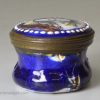 Bilston enamel pill box 'A Mother's Gift', circa 1780