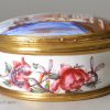 South Staffordshire enamel snuff box, circa 1770