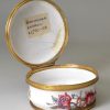 South Staffordshire enamel snuff box, circa 1770