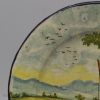 Castelli tin glazed plate, circa 1880