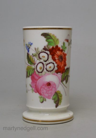 English porcelain spill vase, circa 1830