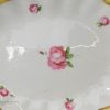 Derby porcelain yellow ground dessert dish, circa 1820