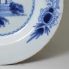 London delft soup plate, circa 1740
