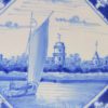 Dutch Delft tile, circa 1750