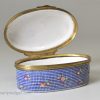 Bilston enamel box, circa 1780
