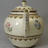 Large Wedgwood pottery punch pot, circa 1790, initials R.H.