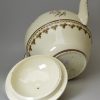Large Wedgwood pottery punch pot, circa 1790, initials R.H.
