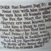 Copper lustre jug 'Hark to NUDGER', circa 1825