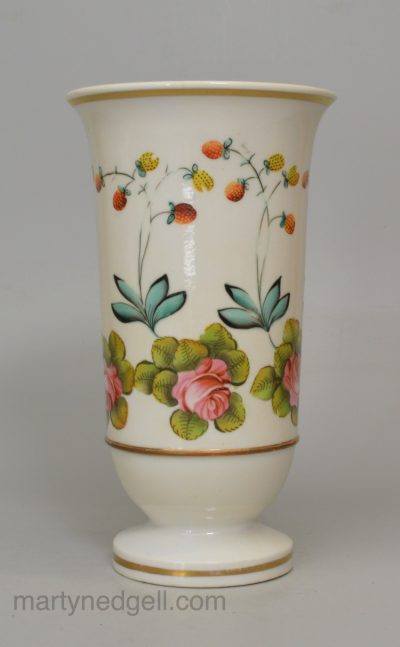 English porcelain spill verse, circa 1830