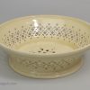 Creamware pottery stand, circa 1947 made by J T Morton