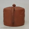 Small Staffordshire red stoneware tea pot, circa 1760