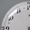 French tin glaze clock face, circa 1780
