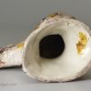 Pearlware pottery model of a chicken decorated with colours under the glaze, circa 1800
