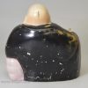 Staffordshire pearlware pottery figure of a Hotei after Chinese original, circa 1820