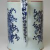 London delft mug 'S;WALKER', with a glass bottom, circa 1760