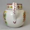 Porcelain jug celebrating the peace after Waterloo in 1817