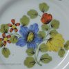 Liverpool or Dublin delft plate painted in the Fazackerly palette, circa 1750