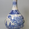 London delft bottle, circa 1740