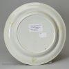 Pearlware pottery child's plate 'MY GRANDFATHER', circa 1830