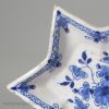 London delft star shaped sweet meat dish, circa 1740