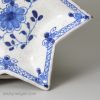 London delft star shaped sweet meat dish, circa 1740