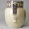 Commemorative pearlware pottery jug William Betty the British child actor, circa 1804