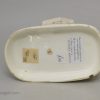 Staffordshire porcelain cottage pastille burner, circa 1840