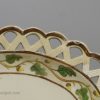 Creamware pottery stand, Circa 1800