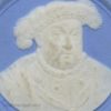 Wedgwood jasper ware disc of Henry VIII, circa 1800
