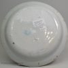 London Delft polychrome windmill pancake plate, circa 1750