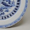 London delft plate, circa 1760