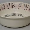 Wedgwood pottery cereal bowl with a design by Eric Ravilious, circa 1936