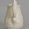 Small parian ware jug moulded with scenes from Uncle Tom's Cabin, circa 1855