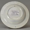 Small pearlware pottery cup plate for the temperance movement 'RICHARBITE ORDER', circa 1835