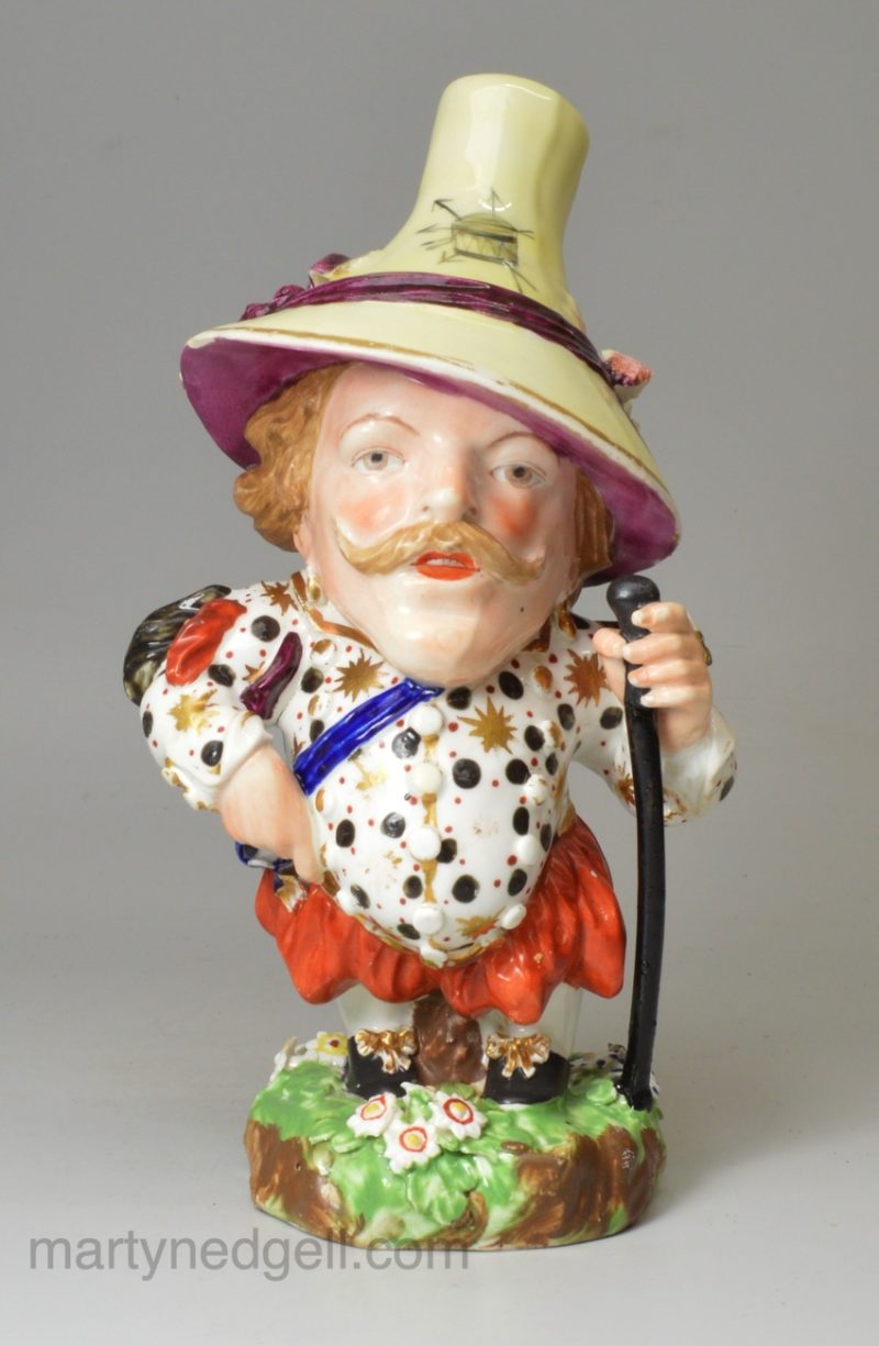 Derby porcelain Mansion House Dwarf, circa 1800