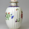 Worcester porcelain tea canister and lid, circa 1775