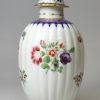 Worcester porcelain tea canister and lid, circa 1775