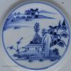 Liverpool delft plate, circa 1750