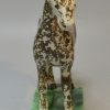 Prattware pottery horse, circa 1820