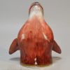 English porcelain fox head stirrup cup, circa 1830