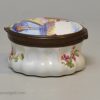 South Staffordshire enamel snuff box, circa 1780