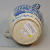 Commemorative pearlware pottery jug Fredrick Duke of York, circa 1798