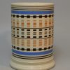 Mochaware mug decorated with inlaid slip, circa 1830