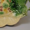 Creamware pottery dish decorated with Whieldon type colours under the glaze, circa 1770
