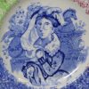 Commemorative pearlware plate 'Queen Victoria', circa 1840