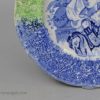 Commemorative pearlware plate 'Queen Victoria', circa 1840