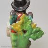 Staffordshire pearlware pottery figure of a boy with wings, circa 1820