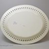Creamware pottery stand, circa 1820, SPODE Pottery Staffordshire