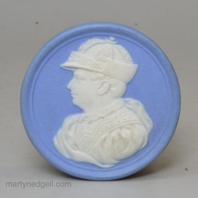 Wedgwood jasper ware disc of Edward IV, circa 1800